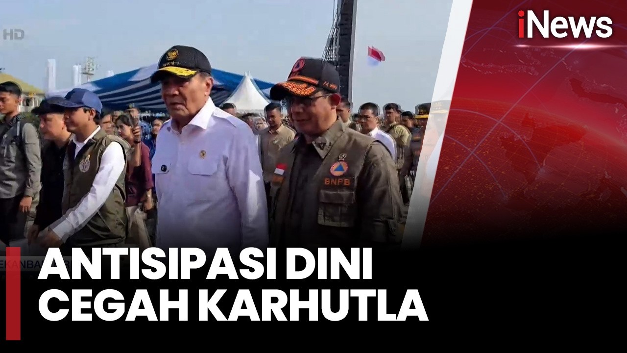 Antisipasi Dini Cegah Karhutla, Menko Polkam Pimpin Apel Siaga Karhutla di Pekanbaru |iNews Malam 53