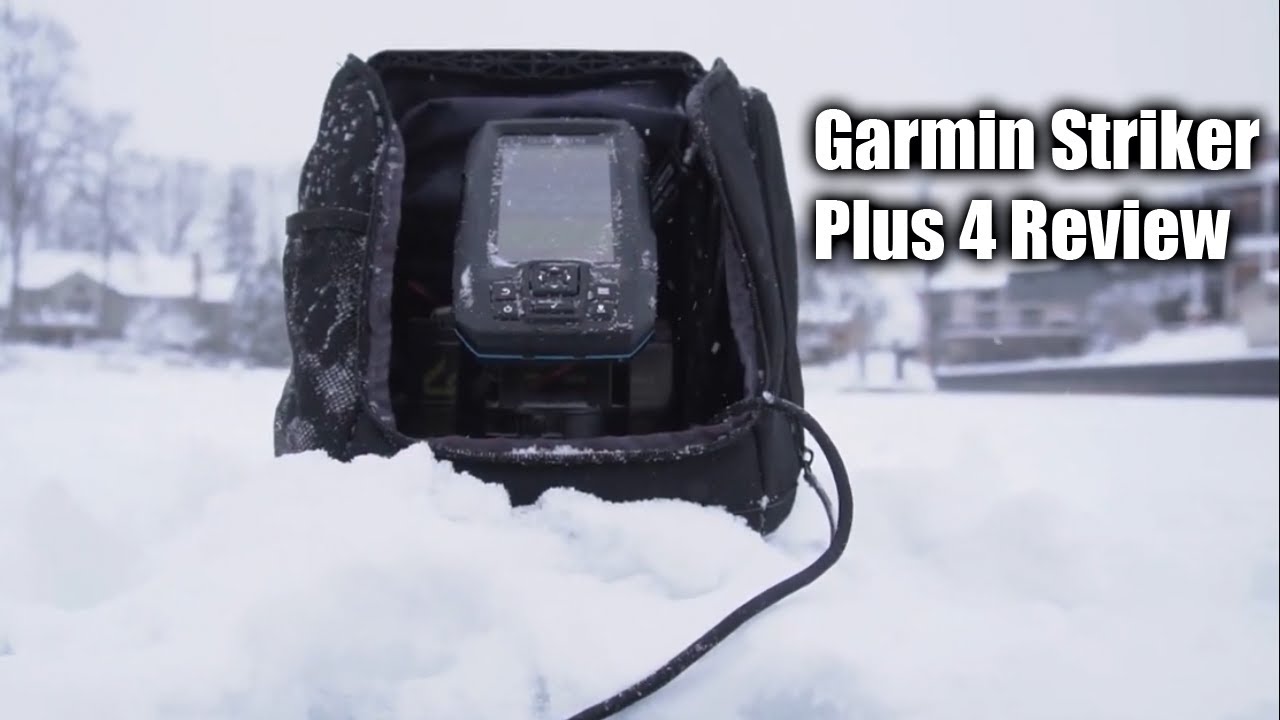 Обзор комплекта Garmin Striker Plus 4 для подледной рыбалки