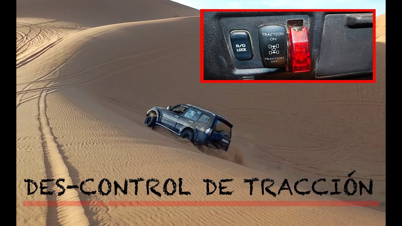 GESTIÓN DEL CONTROL DE TRACCIÓN - CONECTAR Y DESCONECTAR MITSUBISHI MONTERO GEN4