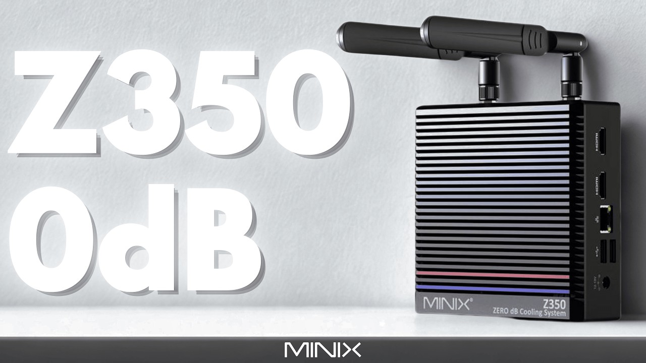 Minix Z350 0dB : Le Mini-PC i3 ENFIN puissant et SANS BRUIT ! 🤫