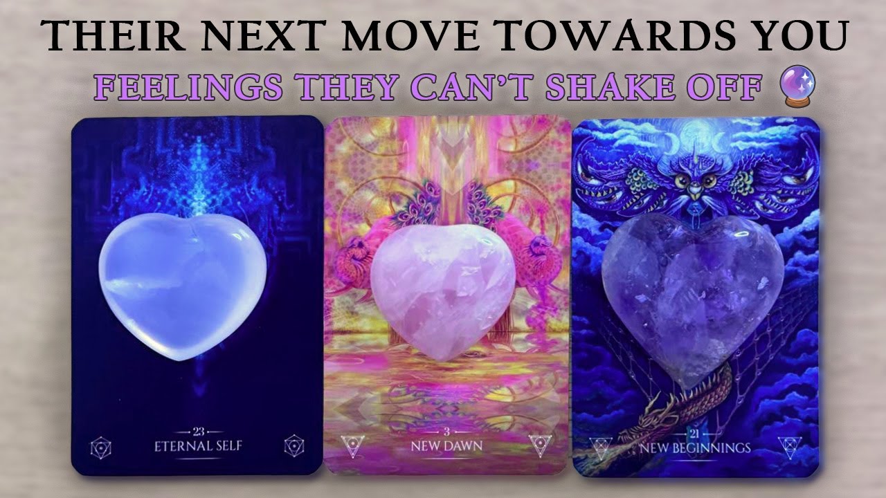 🖤 Their Next Move Toward...and The Feelings They Can't Shake Off | Pick A Card 💭 Love Reading