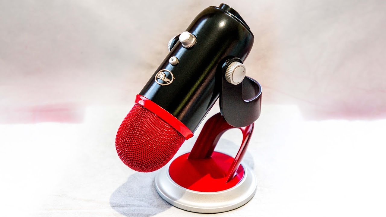 Painting Blue Yeti (Disassembly)