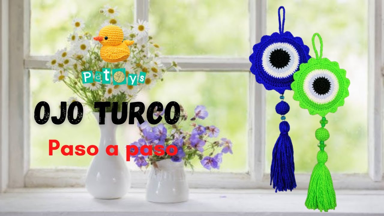 OJO TURCO TEJIDO A CROCHET