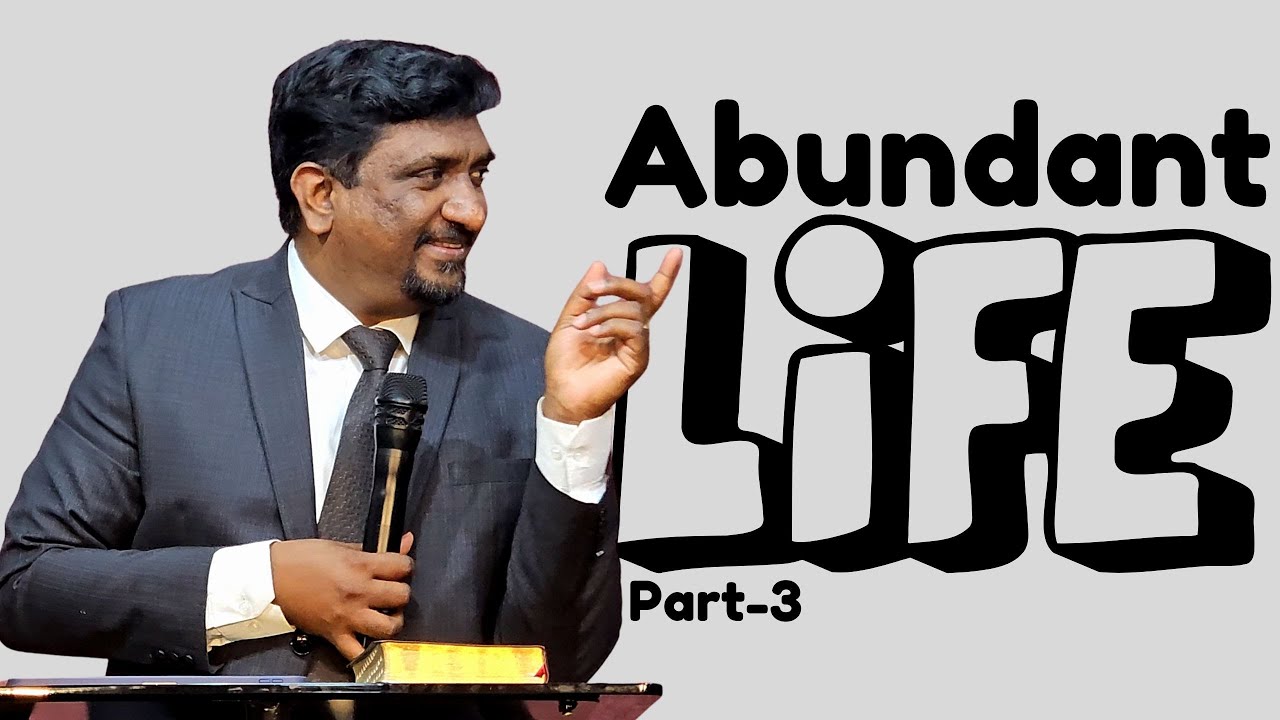Abundant Life || Part 3 || Sunday Service || Pas. Rajesh Felix || Sermon || 08/02/2026