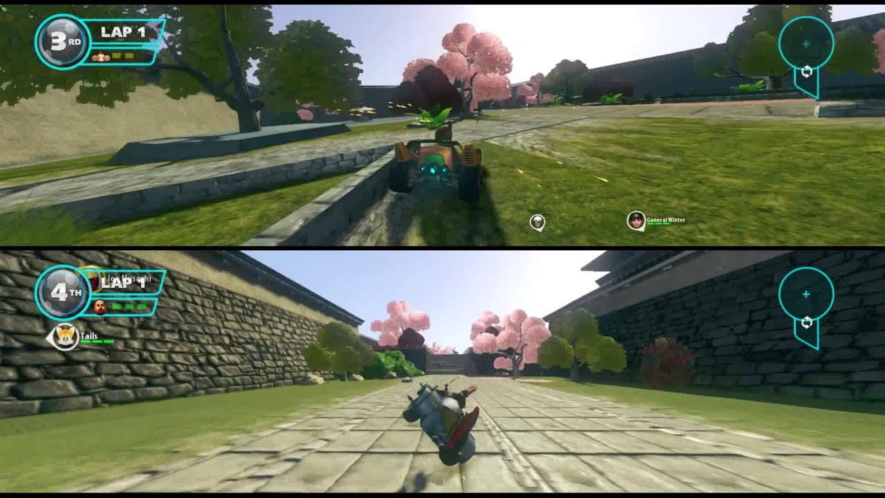Sonic & All-Stars Racing Transformed - another battle race- aiai & willemus