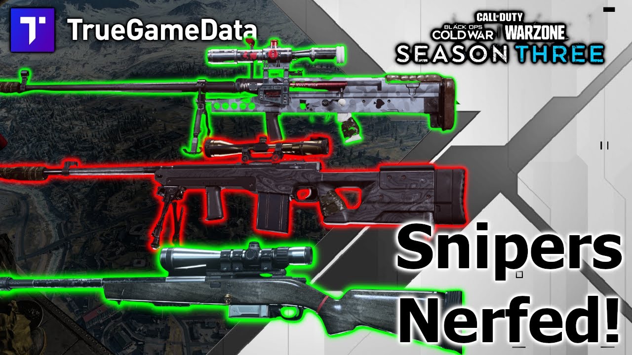 [WARZONE] Some Snipers Nerfed! Updated Best Snipers and Builds
