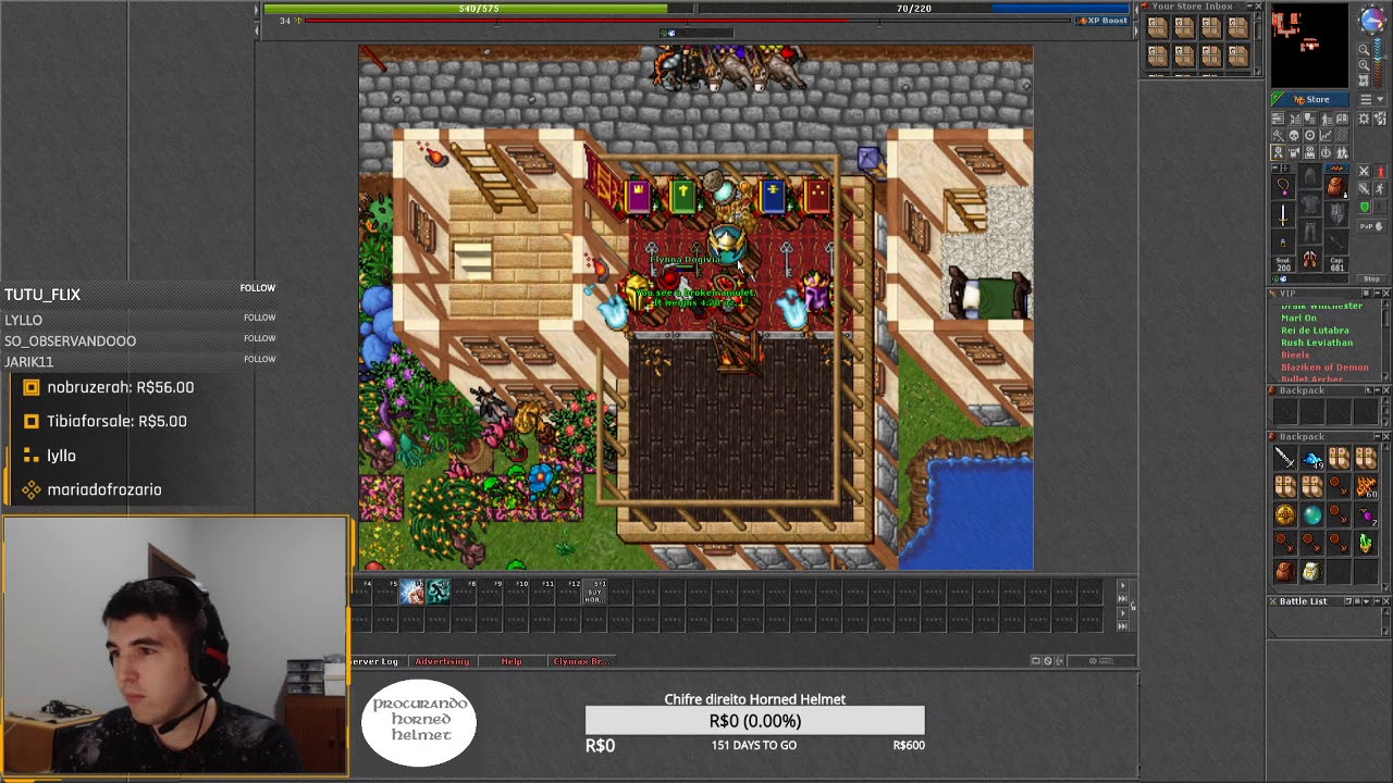 TOUR PELA CASA DO LANZERA l TIBIA HIGHLIGHTS