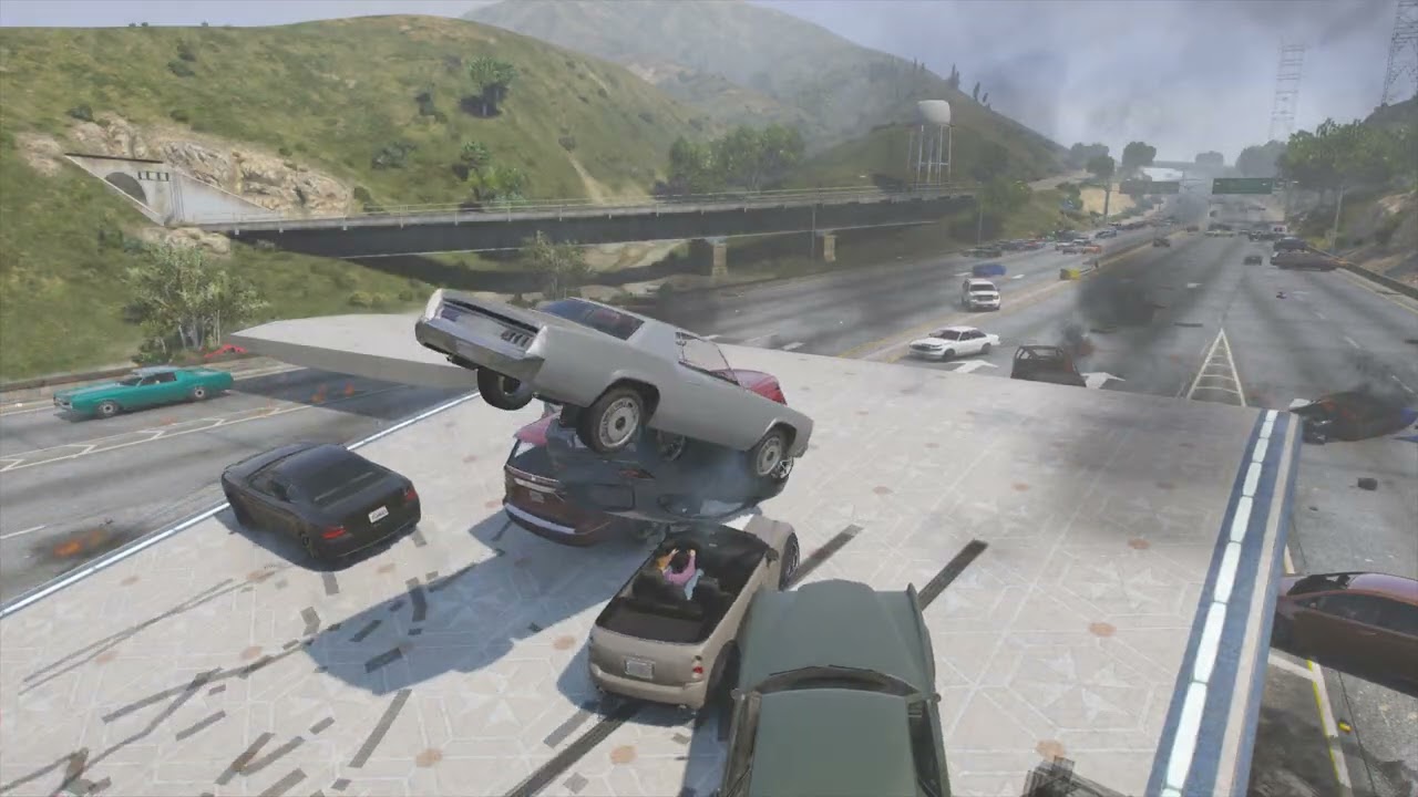 26Minute Highway NPCs Defy Gravity! Epic GTA V Stunt Showdown 2026