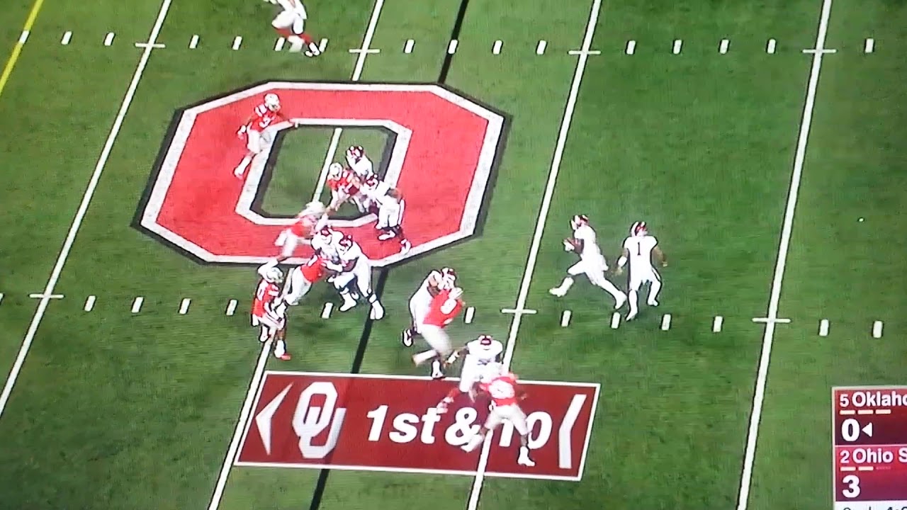 Unique Read Option - Hand off and pitch back to QB