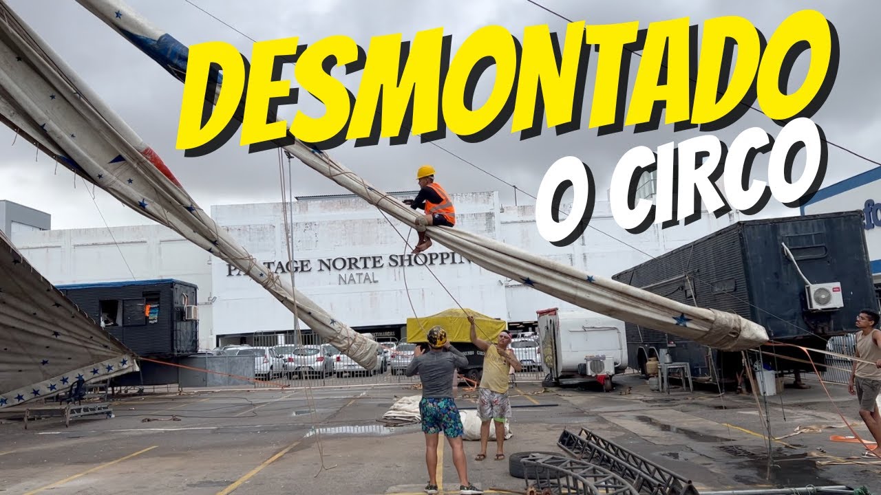 DESMONTAGEM DO FUXIQUINHO NO PARTAGE NORTE SHOPPING  
