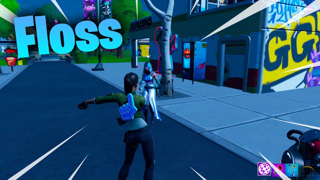 Going In Party Royale With Default But I Have Floss Emote