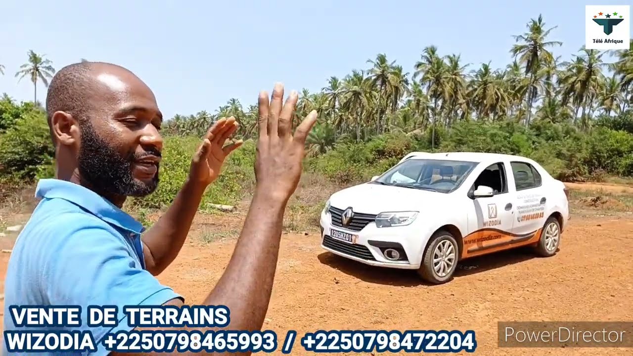 VENTE DE TERRAINS À JACQUEVILLE EN CÔTE D'IVOIRE