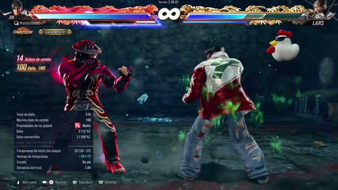 Tekken 8 Jin Kazama combo exhibition vol.2 (almost 170 hp combo)