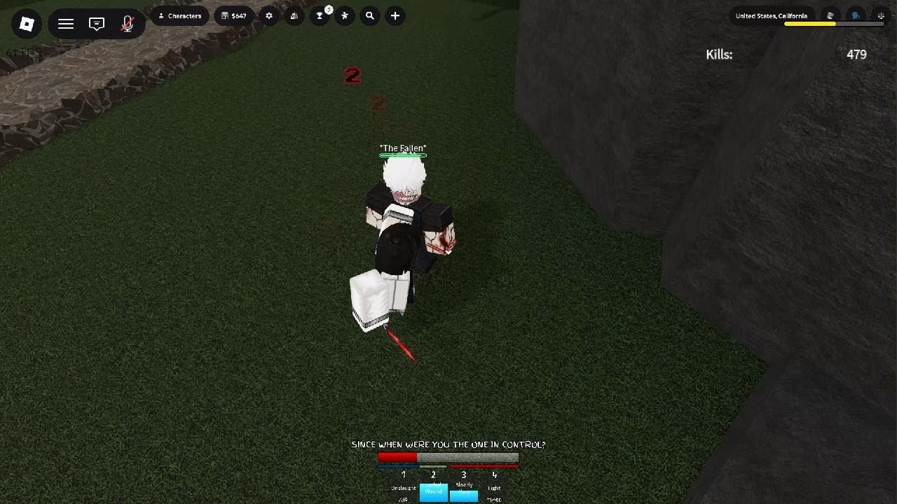 Using The Chara Moveset On Zombie Gojo