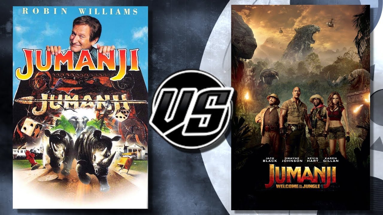 Jumanji 1 VS Jumanji 2
