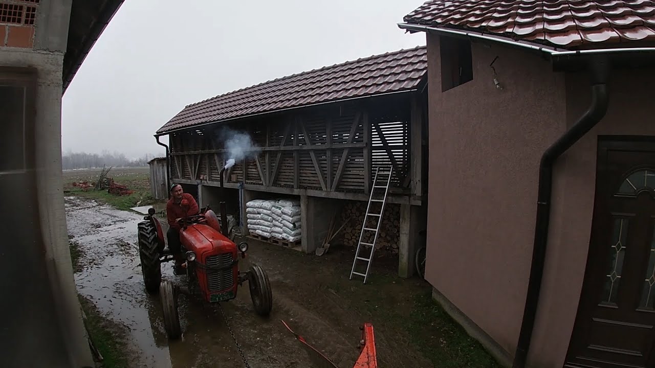 Paljenje 533 na gurku i vuča stajskog đubreta sa 539! Obični neobični snimci #12