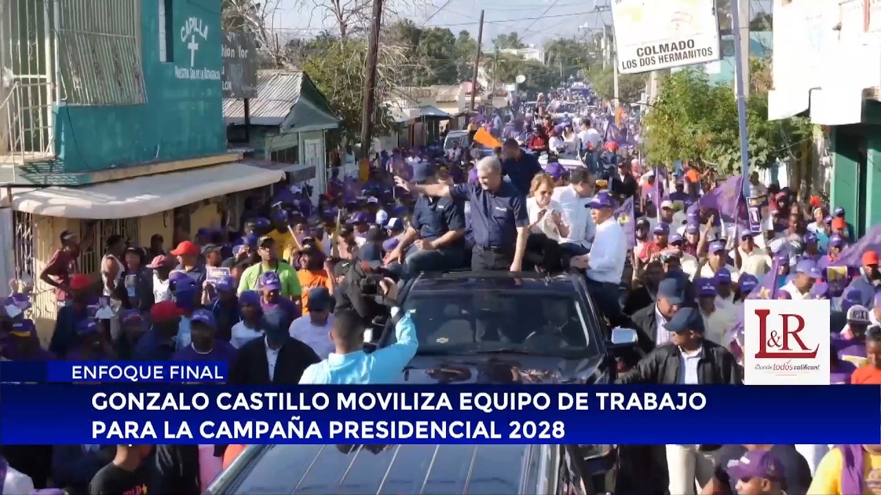 Gonzalo Castillo moviliza equipo de trabajo para la campaña presidencial 2028