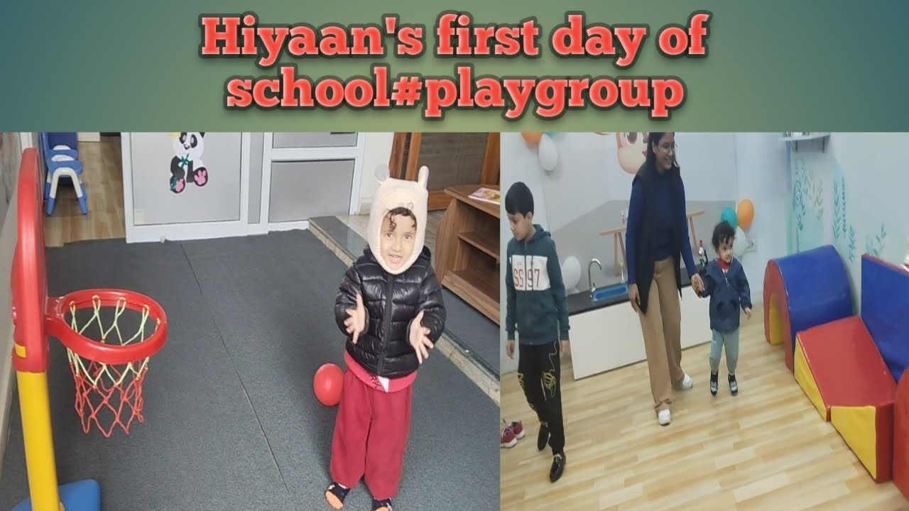 Hiyaan’s First Day of Play Group! 🎒 + Yummy Suji Spaghetti Recipe 🍝