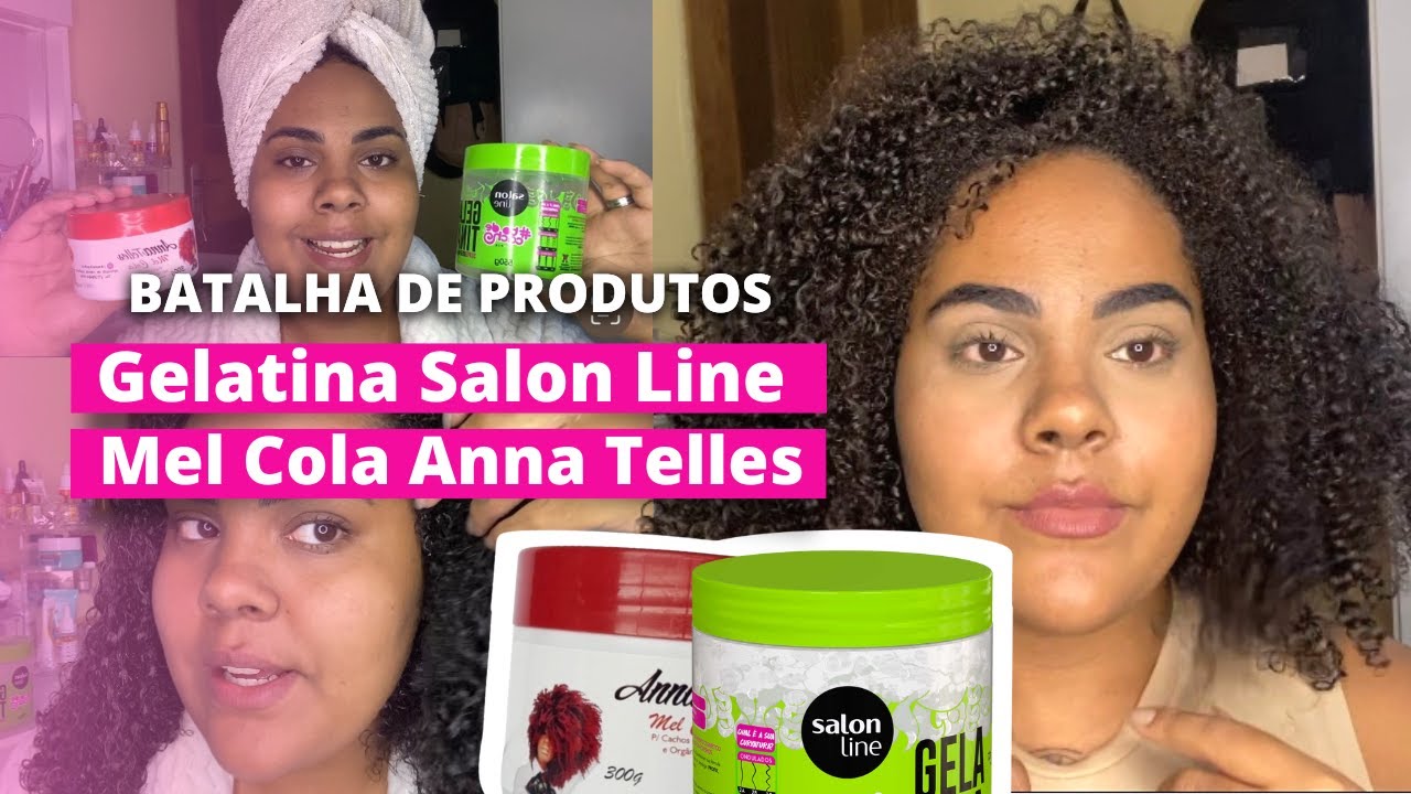 Mel Cola Anna Telles X Gelatina Definição Máxima da Salon Line | BATALHA DE PRODUTOS | Rapha Oscar