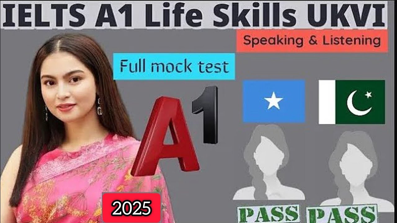 Life Skills A1 IELTS UKVI Spouse Visa Test||Speaking & Listening|| Recent Topics Full Mock Test 2025