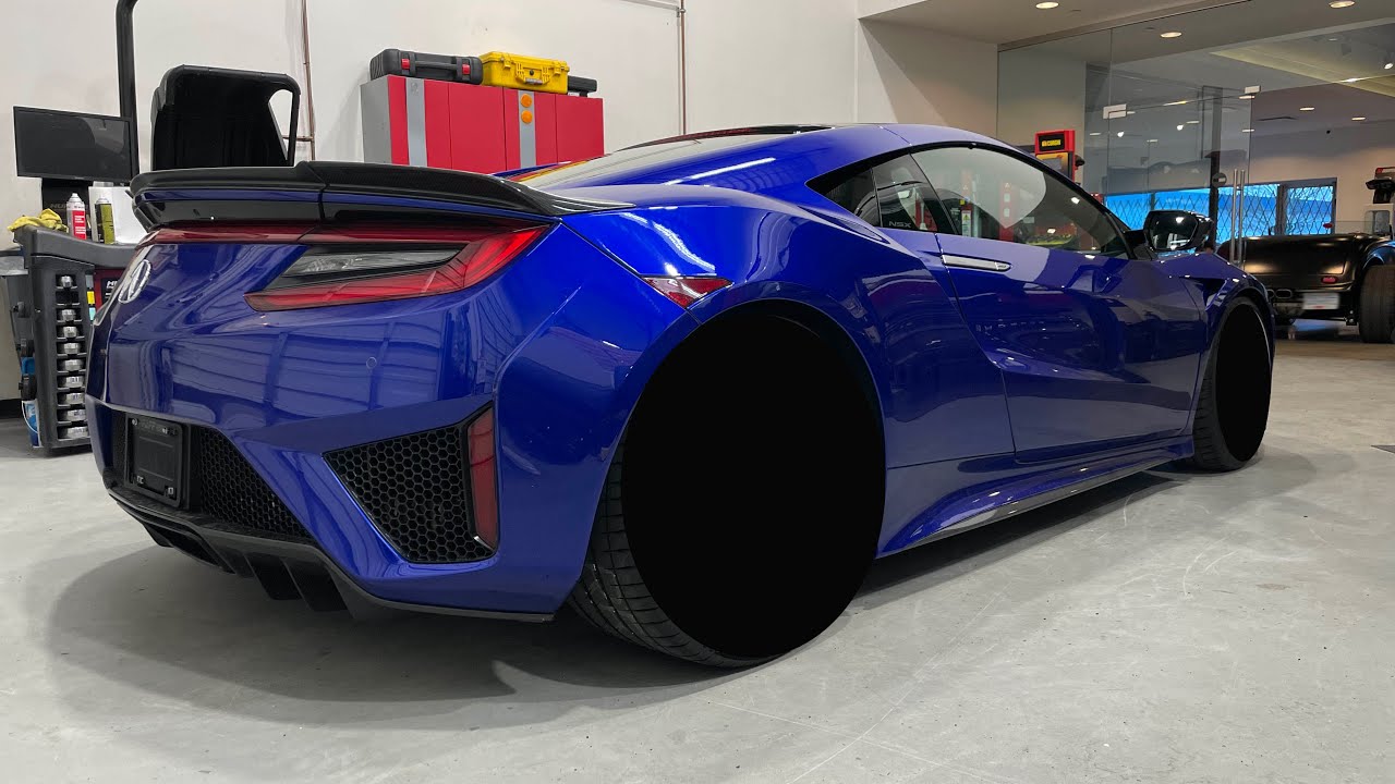 WE TAKE THIS 2017 NSX FROM ZERO TO HERO USING ONLY A SET OF WHEELS AND SOME ALUMINUM SPACERS!