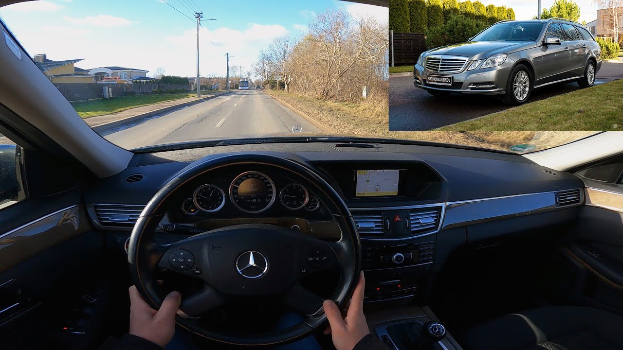 2010 Mercedes-Benz E-class  E 220 CDI 170 Hp Pov Test Drive | Drive Wave