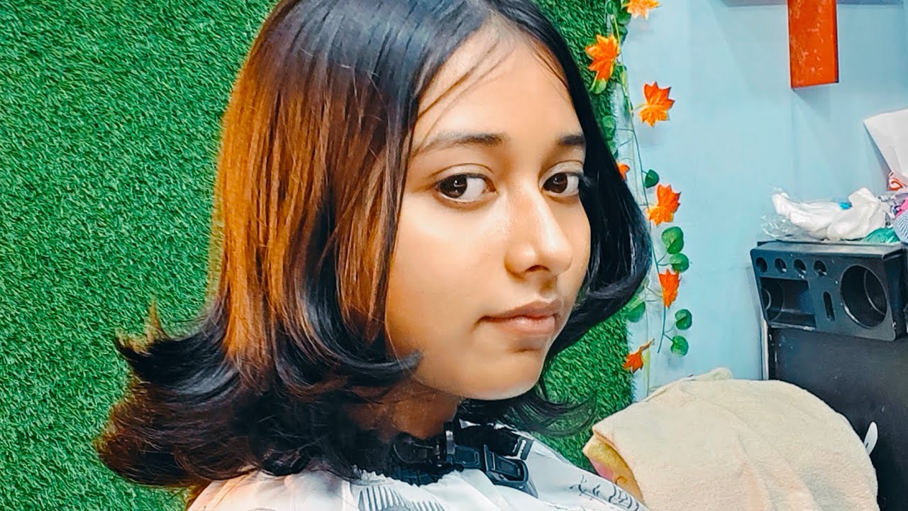 Hair cutting ✂️ cutting ✂️ shorts Hair cutting #glamoursalon #rinkuslifestyle