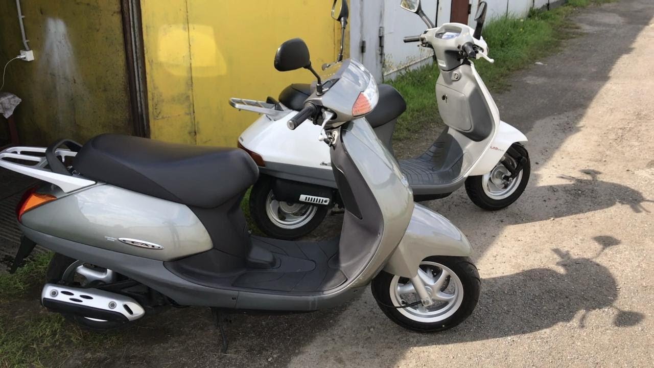 Сравнение с AF20 -3- Honda Lead 50 af48