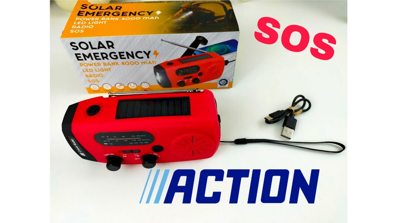 Crash test radio de survie / bouton SOS // ACTION // 9,95€