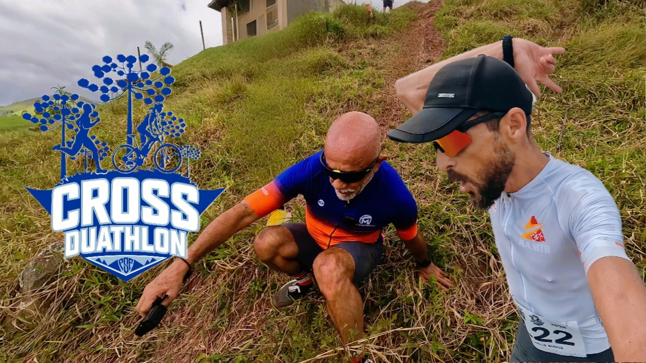 Meu Primeiro Cross Duathlon SOLO | 8km Correndo + 35km de MTB… Aguentei? 🔥 | CarlosBarrosBike