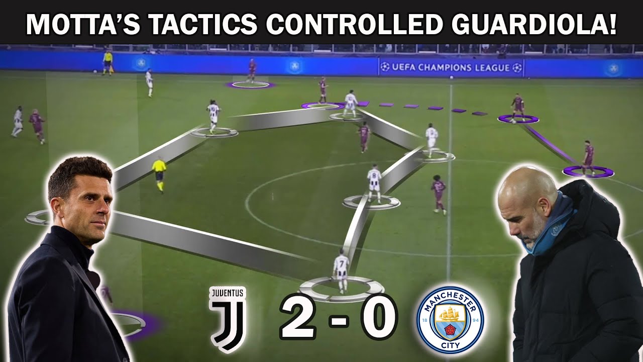 How Juventus SHUT DOWN Man City's Attack!