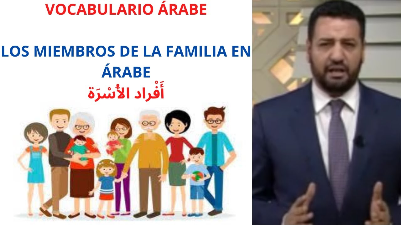 ¿CÓMO SE DICE EN ÁRABE: LOS MIEMBROS DE LA FAMILIA? أفراد الأسرة