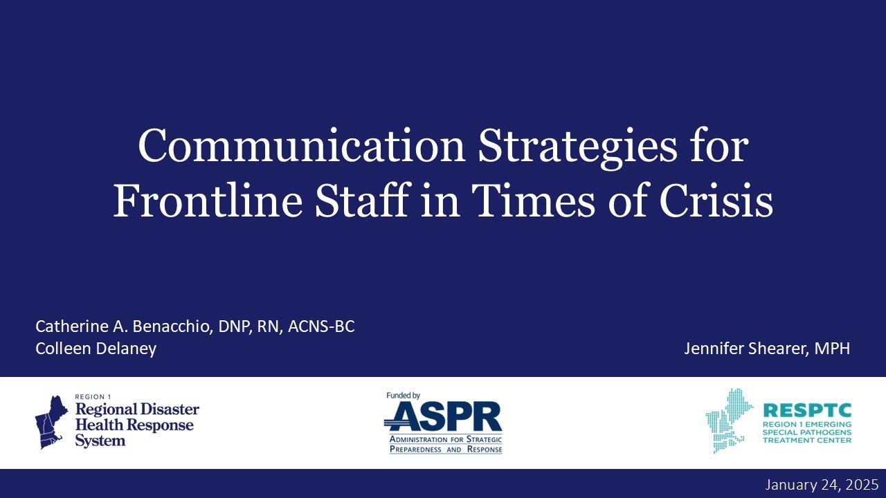 Communication Strategies for Frontline Staff in Times of Crisis