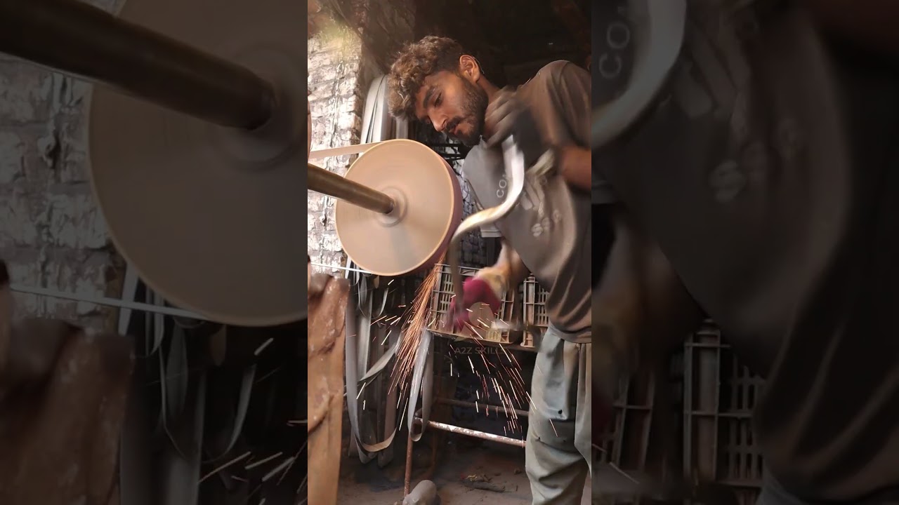 Inside Factory &ndash; Bike Handlebar Manufacturing & Chrome Polishing 🏍️
