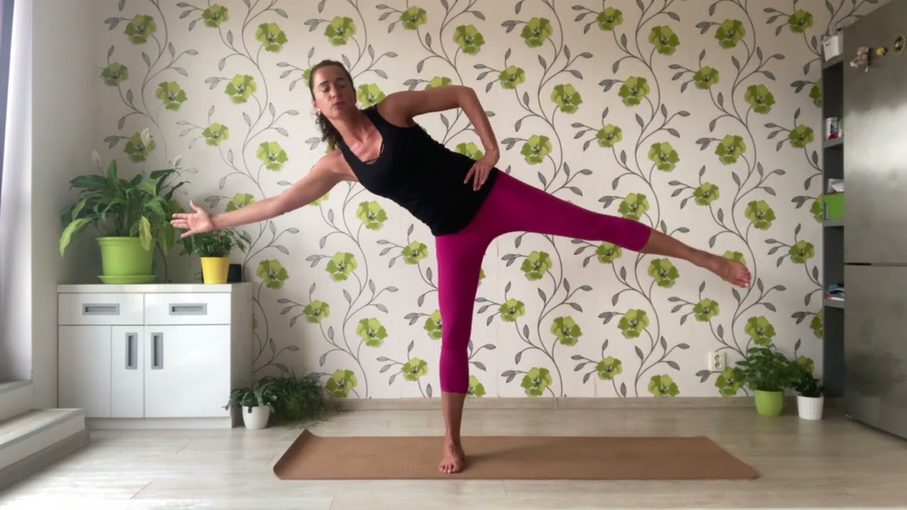 Pilates s Vlaďkou: posilovací lekce pro středně pokročilé