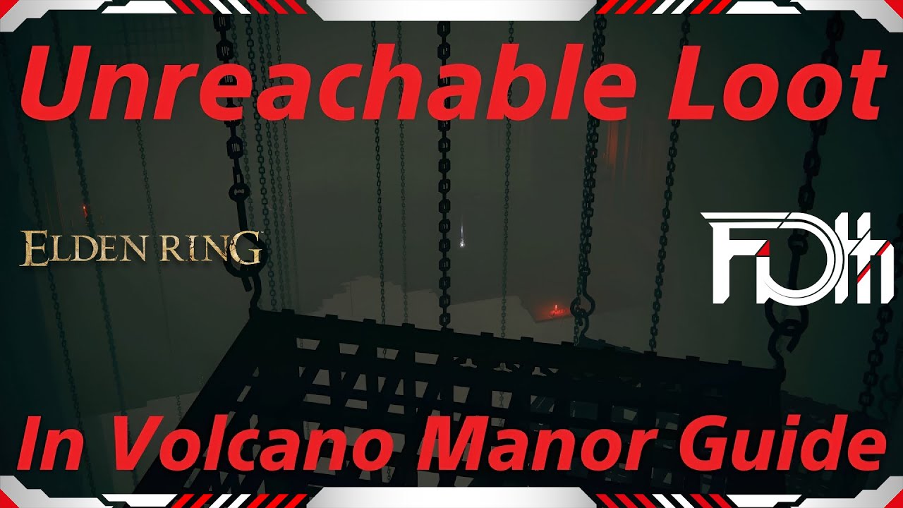 Elden Ring - Unreachable Loot in Volcano Manor (Dagger Talisman)
