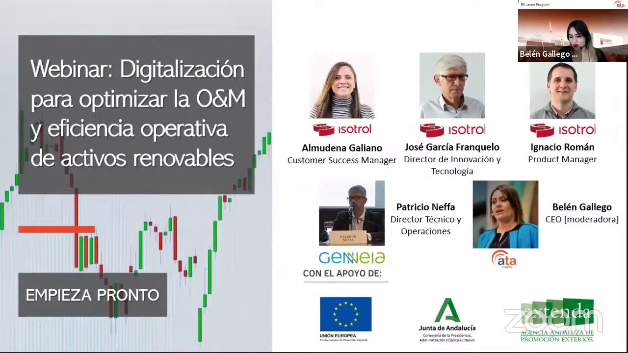 Webinar  Digitalización para optimizar la O&M y eficiencia operativa de activos renovables