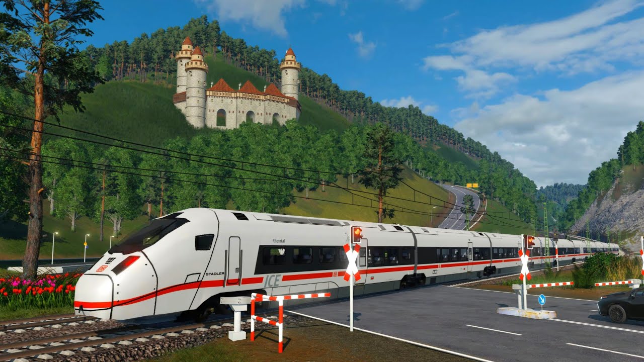 Transport Fever 2: Der Bahnübergang Teil 1281