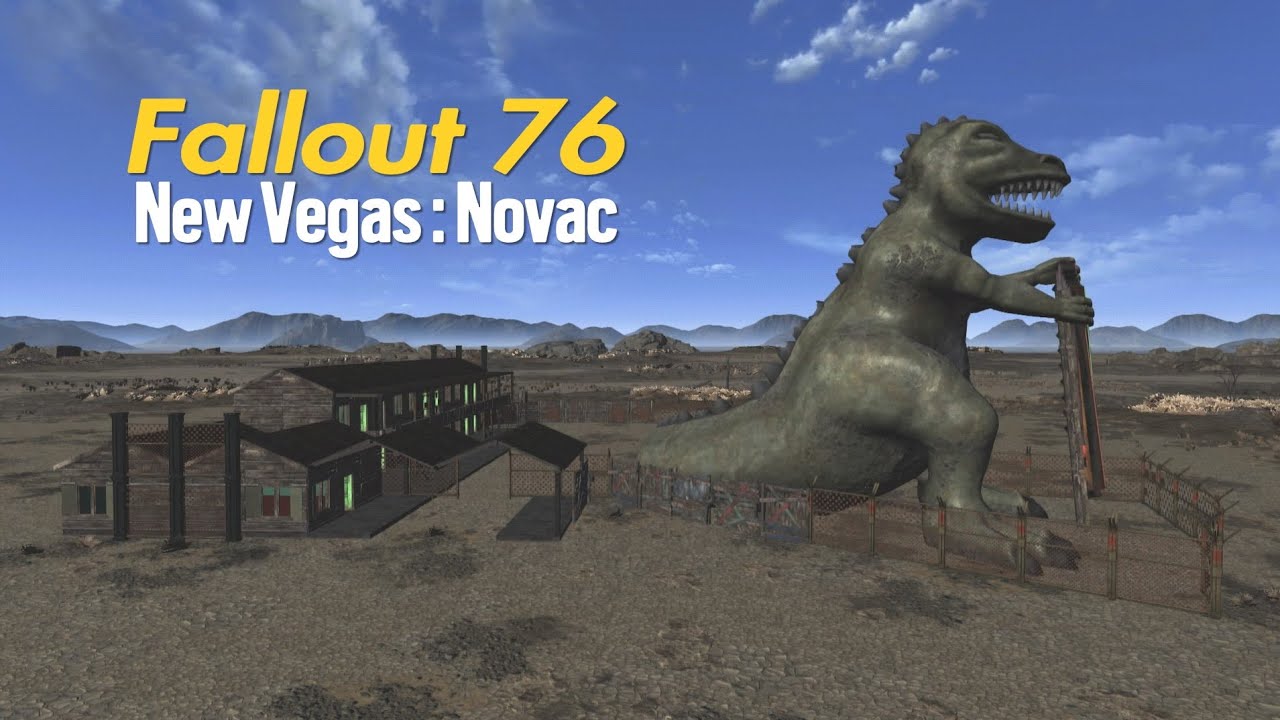 FALLOUT 76 | CAMP BUILD | NEW VEGAS NOVAC