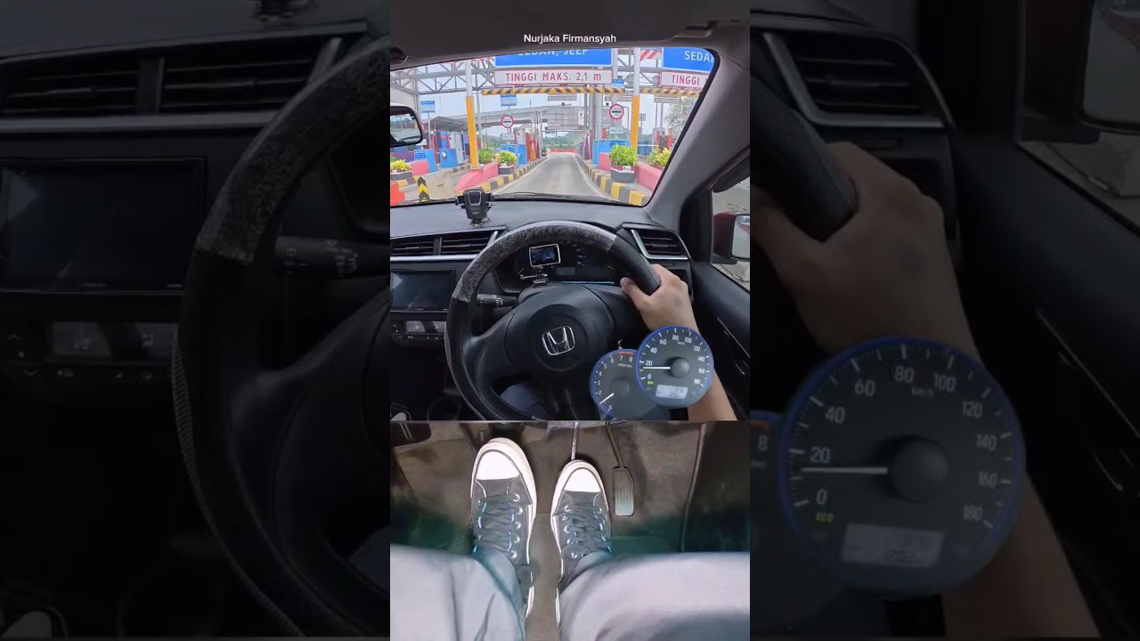 Tata cara masuk jalan tol - Panduan belajar mengemudi mobil manual #tutorialmobilmanual