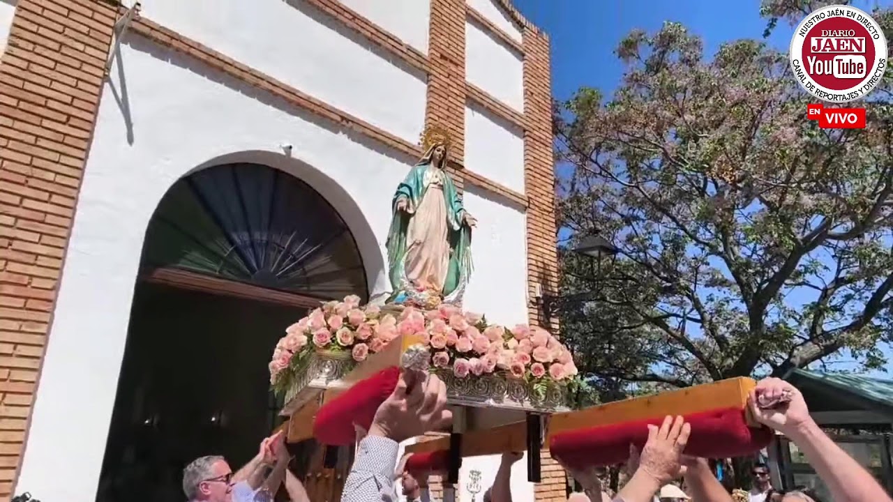 DIARIO JAÉN DIRECTO: DESDE PRADOS DE ARMIJO, TRASLADO DE LA VIRGEN MILAGROSA A PRADOS DE LA SOLANA