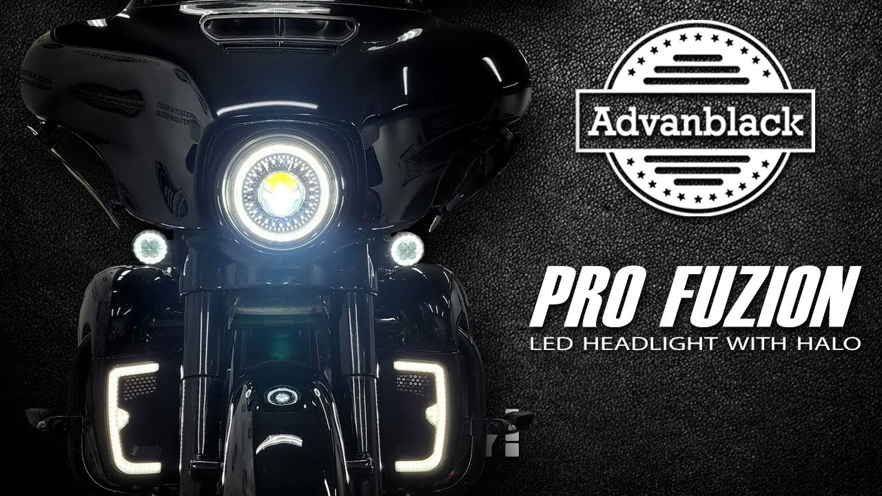 Светодиодные фары Advanblack PRO Fusion с ореолом