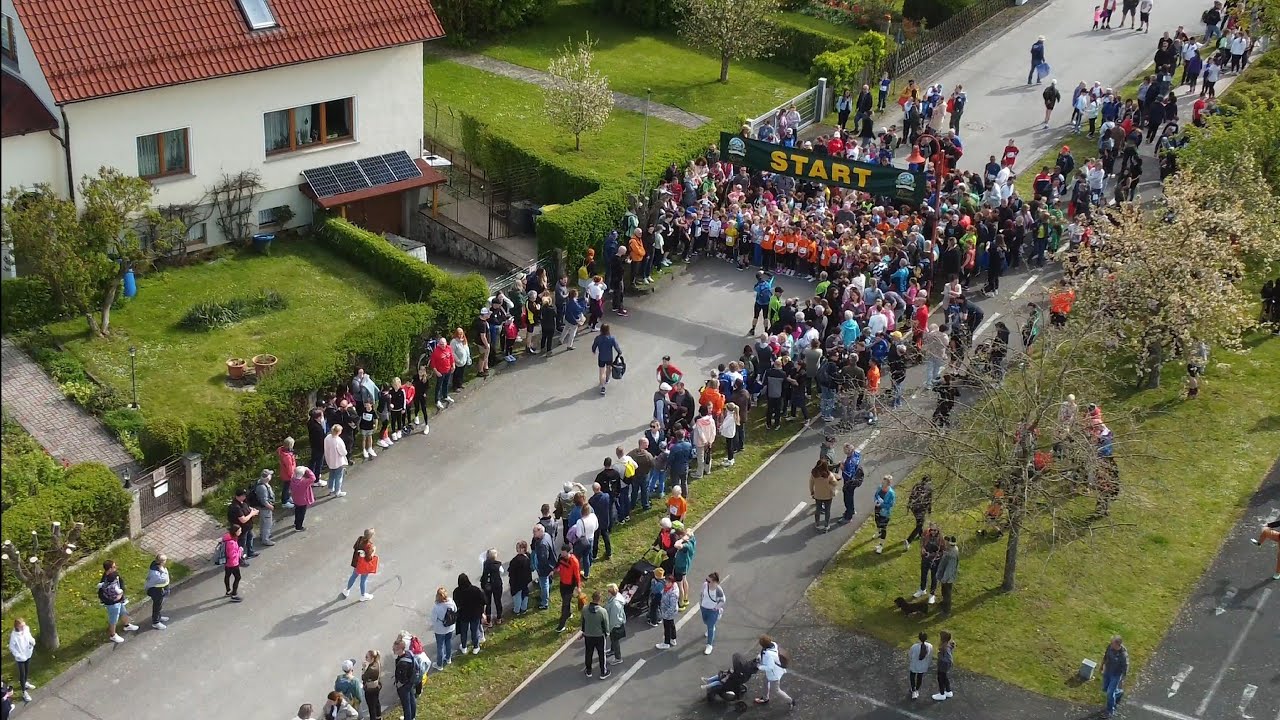 ⏱ Rh&ouml;ner Volkslauf 2024 von oben  👪 Kaltennordheim 🥾 Wandern 🏃&zwj;♀🏃&zwj; Lauf 🎽  Rh&ouml;n | Th&uuml;ringen