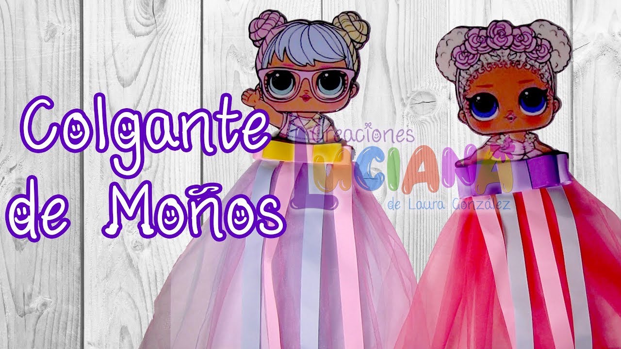 Video 11 Cómo hacer un Colgante para moños.