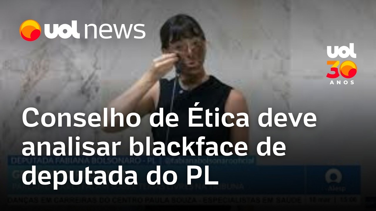Conselho de Ética da Alesp deve analisar blackface de deputada do PL, Fabiana Bolsonaro