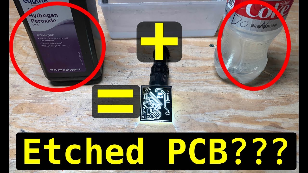 Cheap and Easy PCB Etching