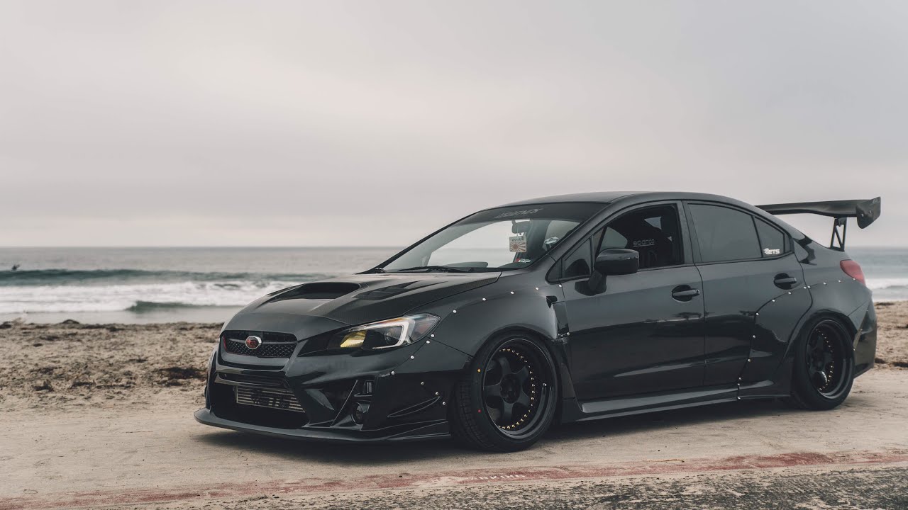 INSTALLING THE WIDEBODY & SLAMMING MY WRX!