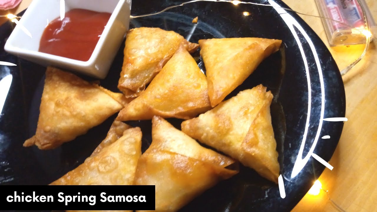 Chicken veggie samosa Recipe | Foodiewoodie Cooking Vlogs (Ramzan Special Recipe)