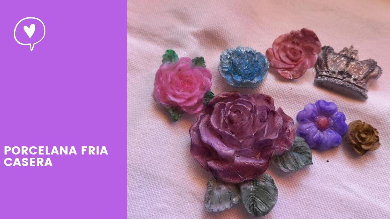 Como hacer Porcelana fría CASERA  (receta de Yobanka Art) y un tips para pintarlas. #gracielaherman