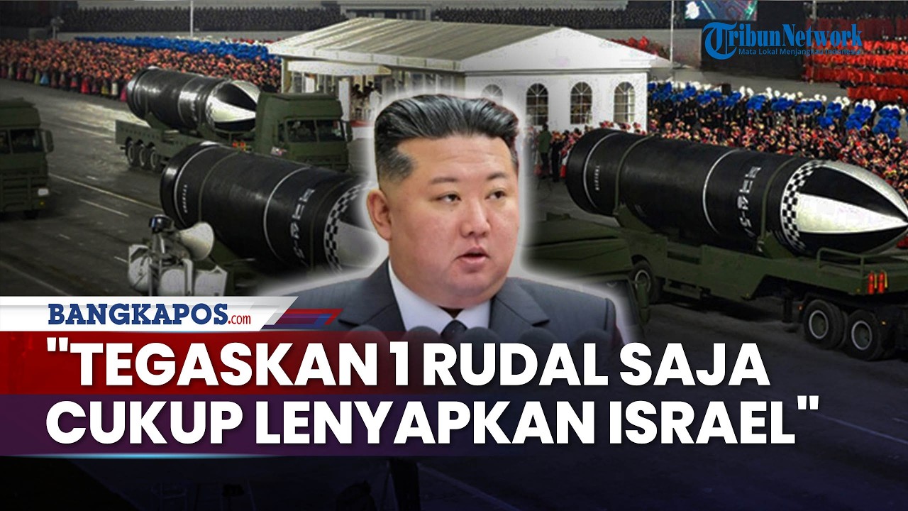 Kim Jong Un Siap Bekingi Iran Lawan Zionis-AS, Tegaskan 1 Rudal Saja Cukup Lenyapkan Israel